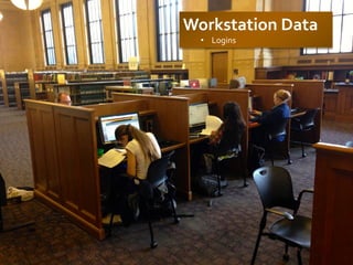 Workstation Data
• Logins
 