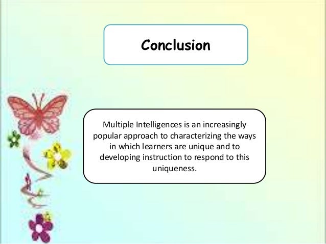 Theory of Multiple Intelligences Free Essay Sample multiple intelligence essay