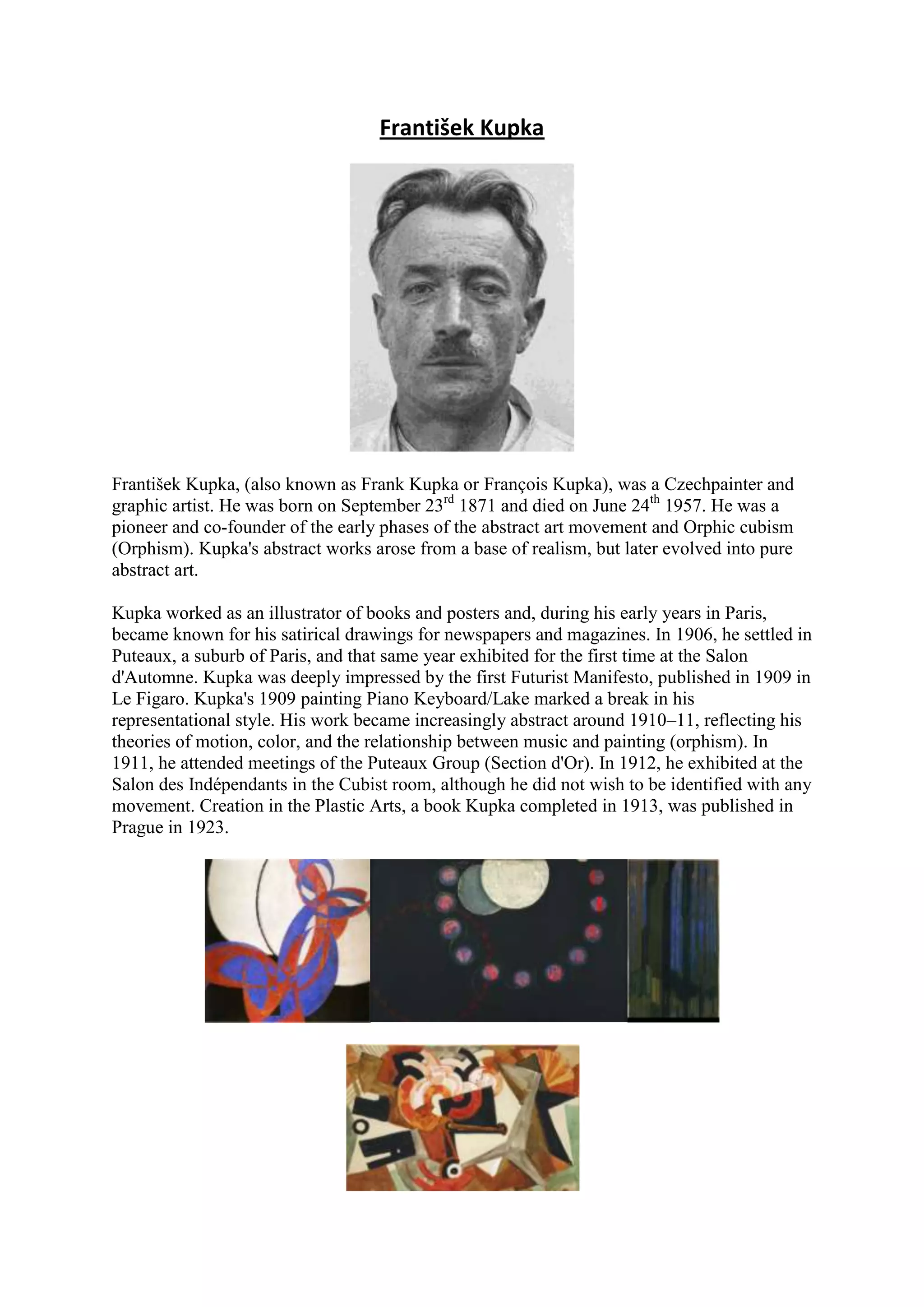 František kupka | DOCX