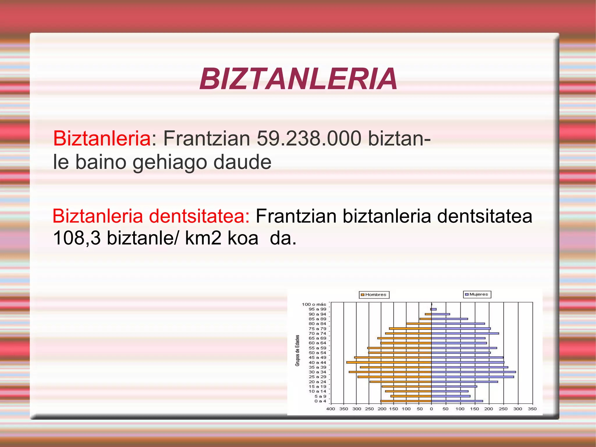 MUGAK Mugak :Bere mugak hauek dira: Mendebalderantz Ozeano Atlantikoa. Iparralderantz Mantzako Kanala,Belgika, Luxenburgo. Alemania, Suitza eta Italia ekialderantz Espainia, Andorra, Monako eta Mediterraneoa hegoaldean. 