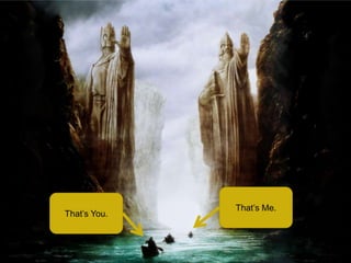That‟s Me.
That‟s You.
 