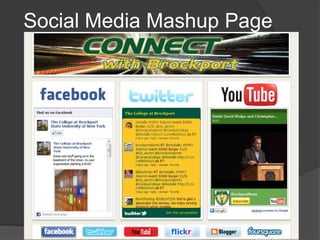 Social Media Mashup Page
 
