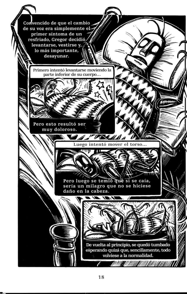 Franz kafka la metamorfosis (historieta de