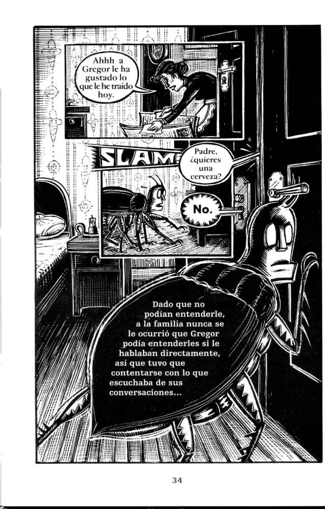 Franz kafka la metamorfosis (historieta de