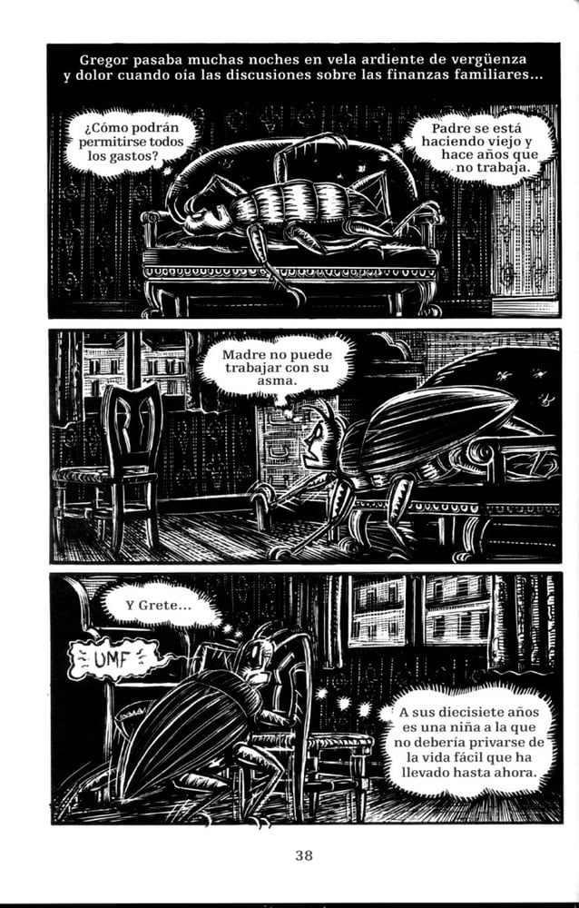 Franz kafka la metamorfosis (historieta de