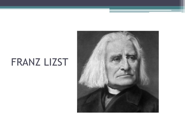 young franz lizst young franz lizst