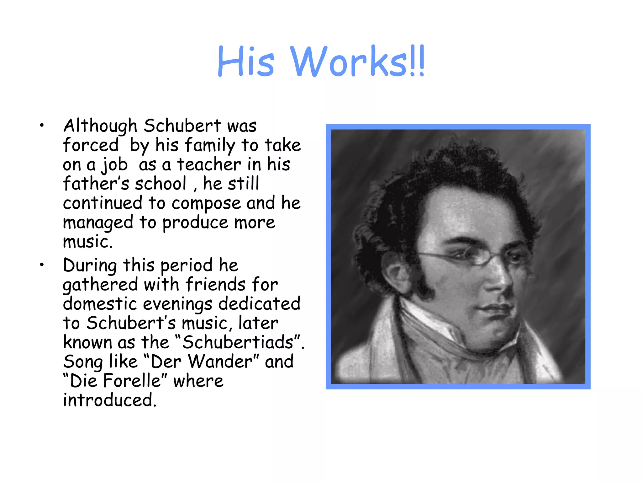 Franz Schubert | PPT
