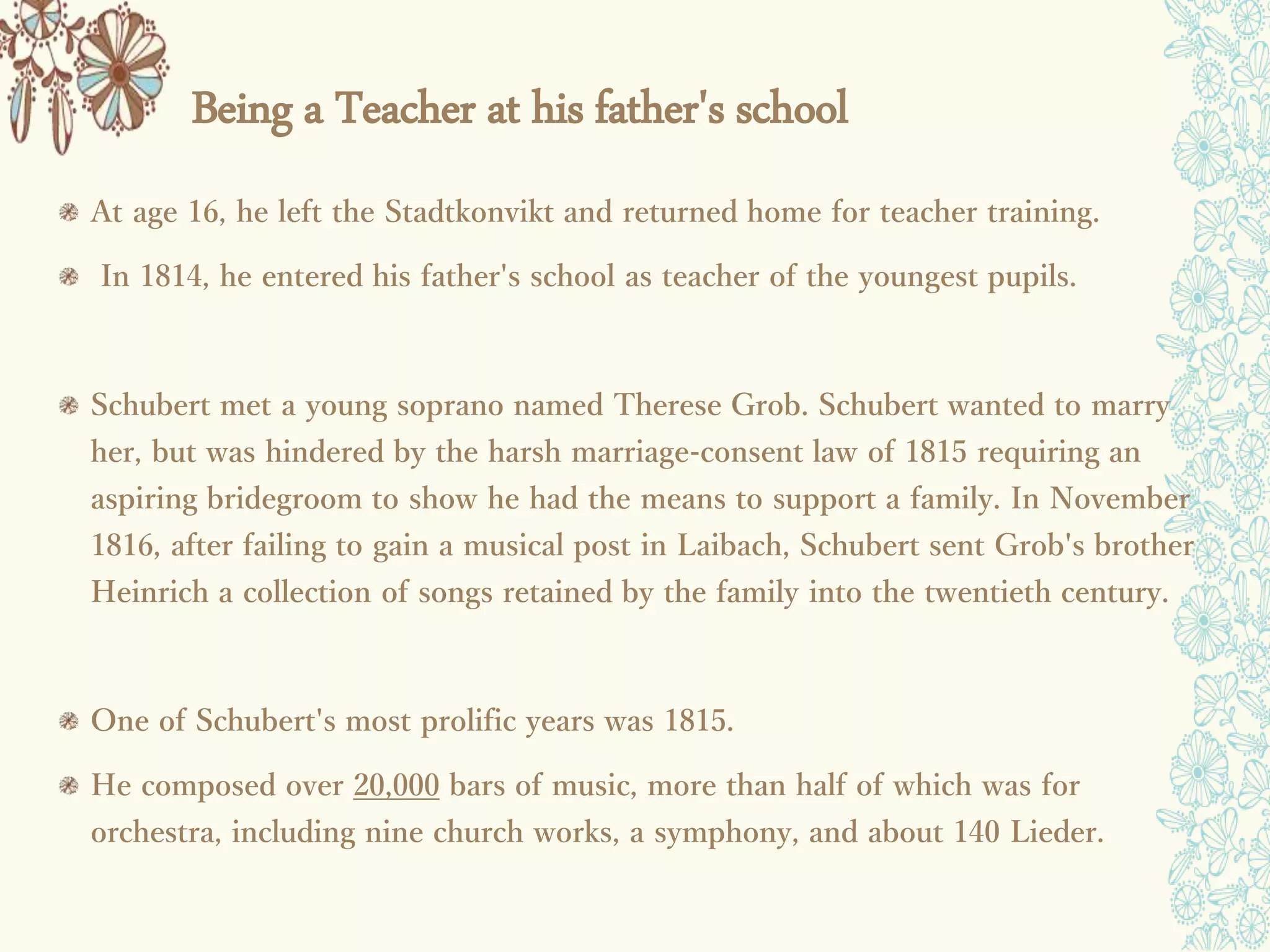 Franz schubert | PPTX