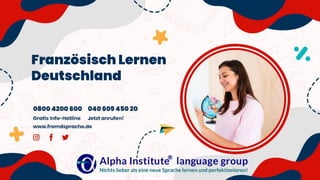 Französisch Lernen
Deutschland
 