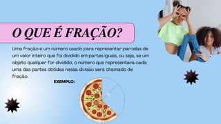 O QUE É FRAÇÃO?
 
