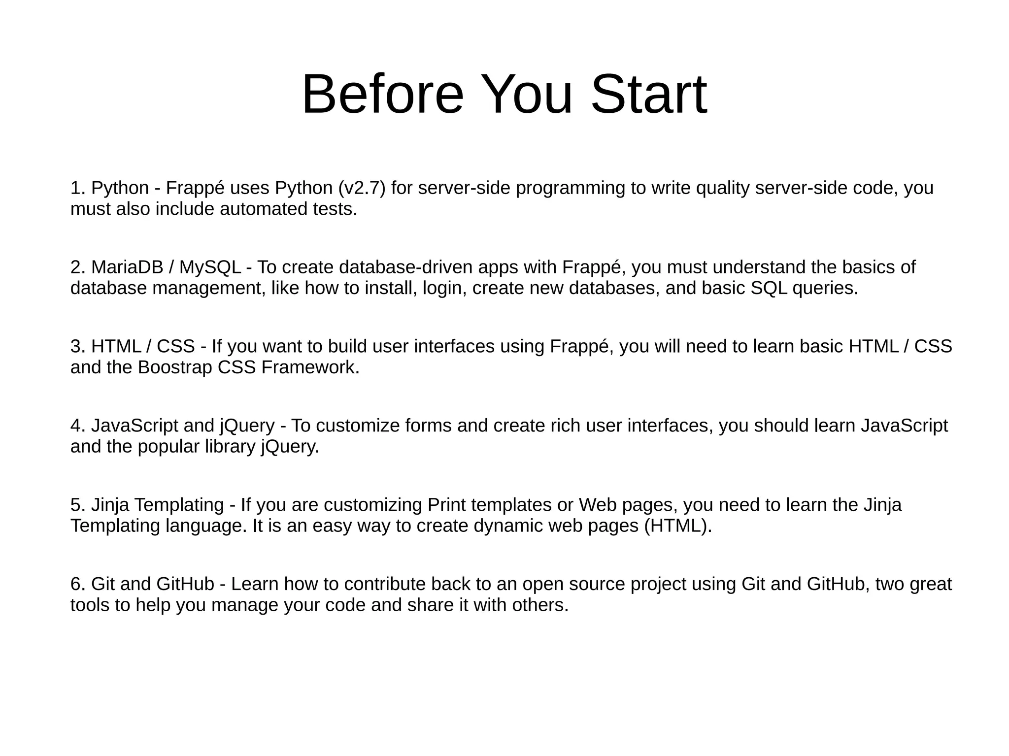 Frappe framework | PDF