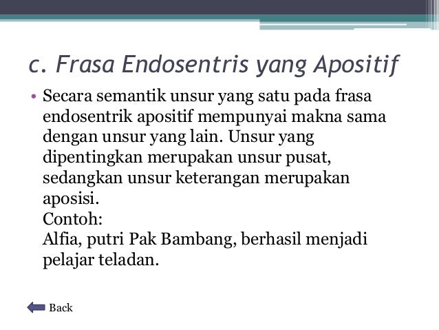 Contoh Kalimat Jenis Frasa - Simak Gambar Berikut