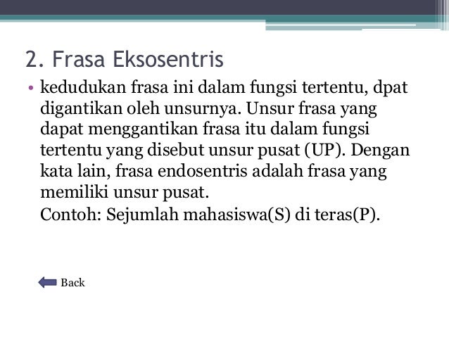 Pengertian dan Jenis Frasa Pengertian dan Jenis Frasa