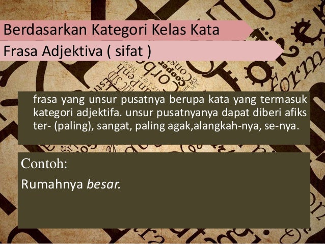 Frasa dan kata majemuk