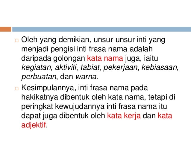 Frasa Nama