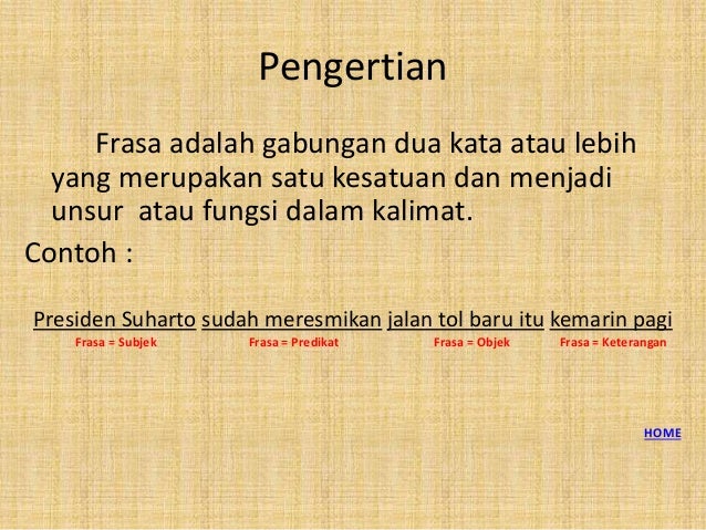 Frasa xii bahasa Frasa xii bahasa