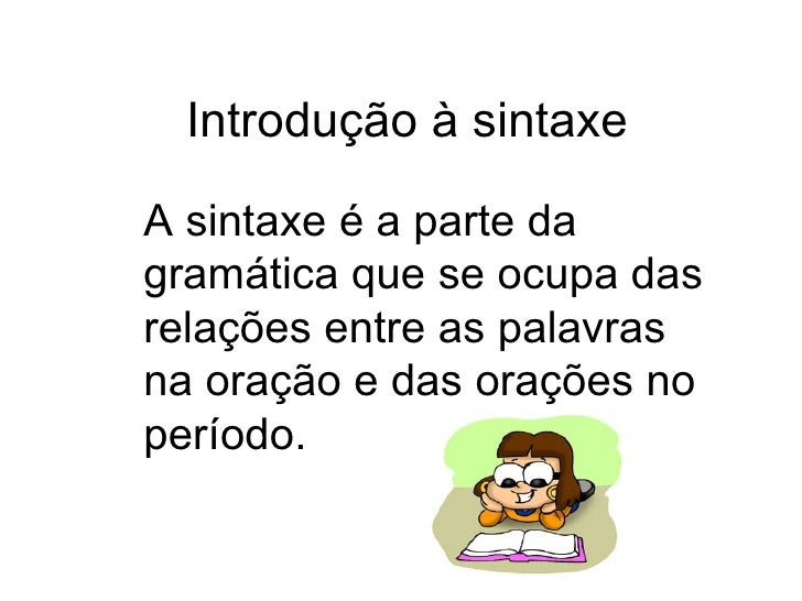 Frase, oração e período Frase, oração e período