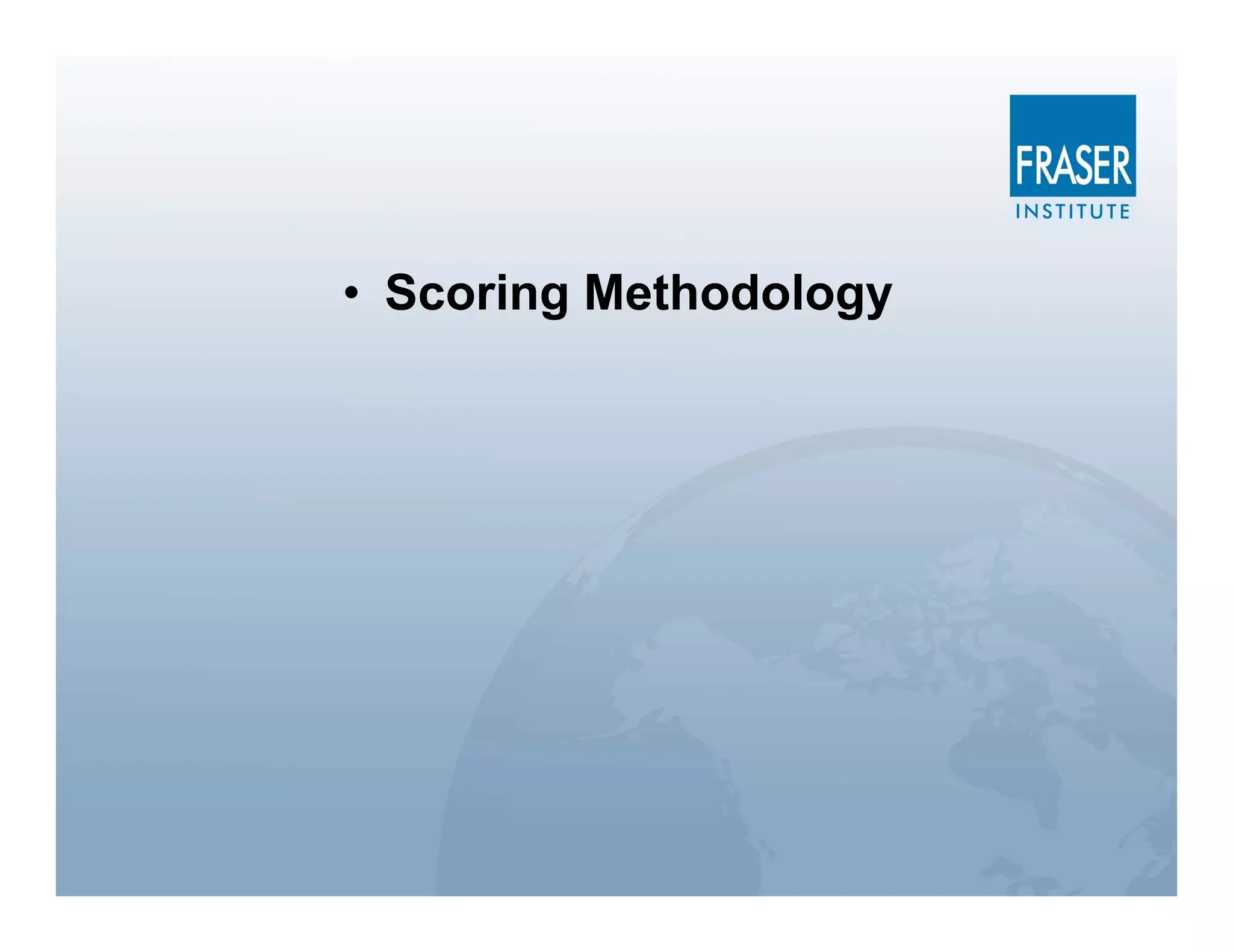 • Scoring Methodology
 