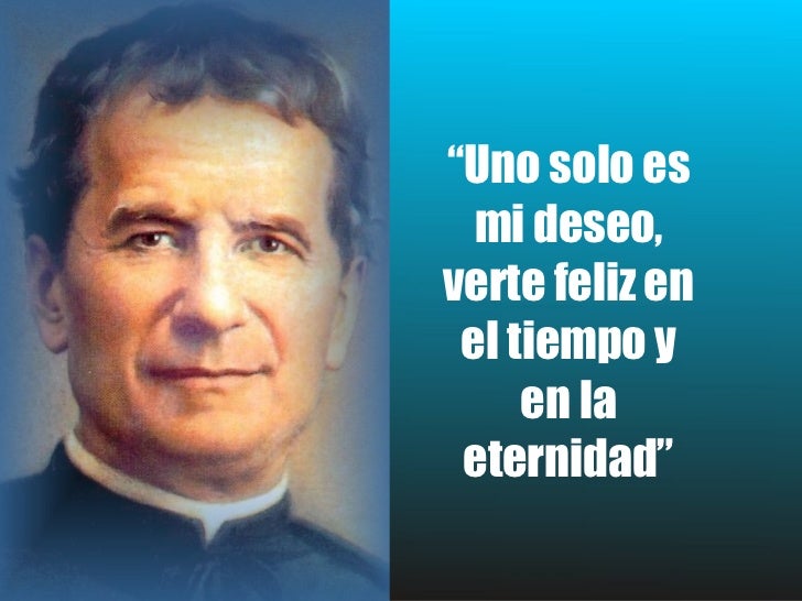 Resultado de imagen para frases bonitas de don bosco