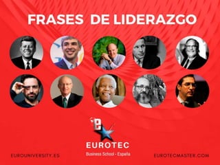 FRASES DE LIDERAZGO | EUROTEC