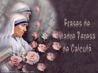 Frases de  Madre Teresa de Calcutá 