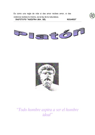 "Querida yo voy a salir de la casa, voy a viajar bien lejos, buscar  un  empleo y trabajar hasta tener condiciones para regresar y darte una  vida mas cómoda y digna.  No sée cuanto tiempo voy a estar lejos, solo te  pido una cosa, que me esperes y mientras yo este lejos, seas fiel a mi,  pues yo te seré fiel a ti." 