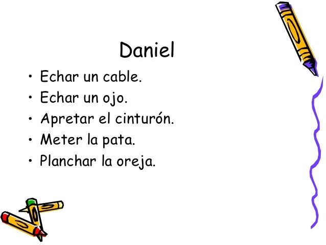 Frases con sentido figurado
