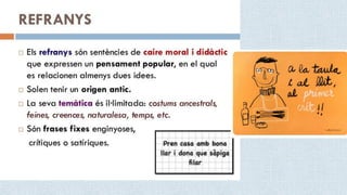 Frases fetes i refranys