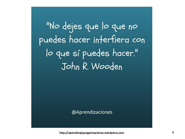 Frases sobre aprendizaje y organizaciones