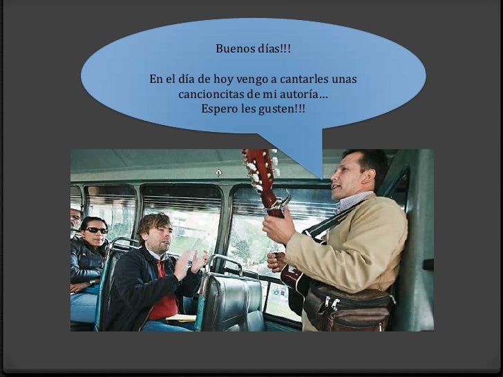 Frases típicas de los medios de transporte en