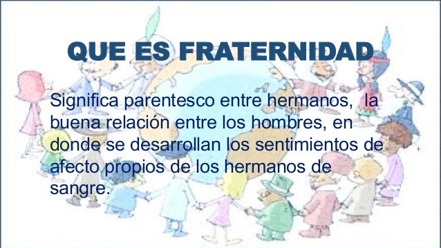 Resultado de imagen para fraternidad