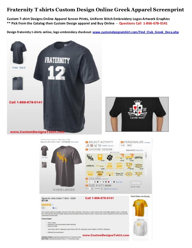 screen printing t shirts online