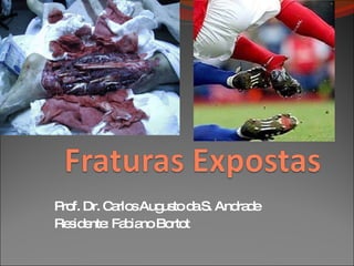 Prof. Dr. Carlos Augusto da S. Andrade Residente: Fabiano Bortot 
