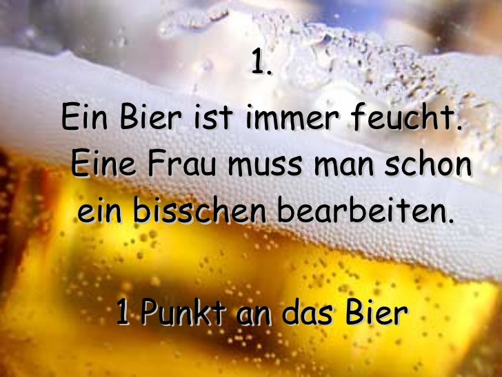 Frau Vs Bier