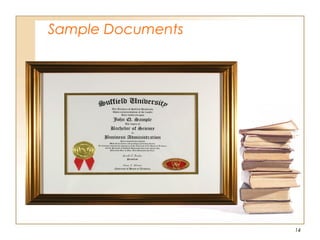 Sample Documents
14
 