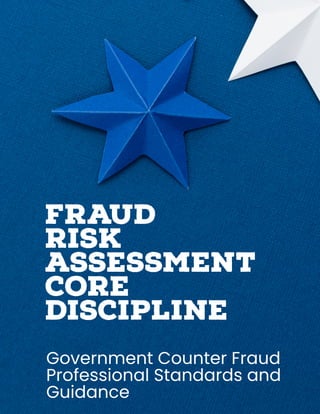 Government Counter Fraud
Professional Standards and
Guidance
 