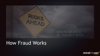 How Fraud Works
 