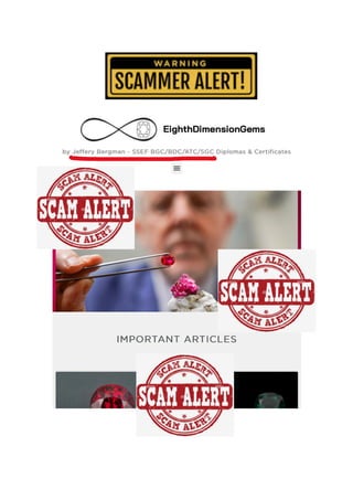 Gem Scams ( Veritas ) PDF