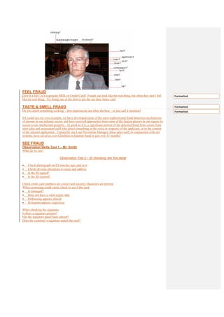 Fraud   An International Perspective