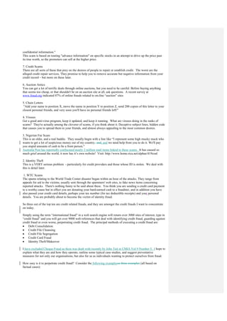 Fraud   An International Perspective