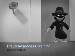 Fraud awareness training | PPTX