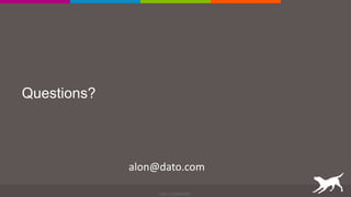 Dato Confidential
Questions?
alon@dato.com
 