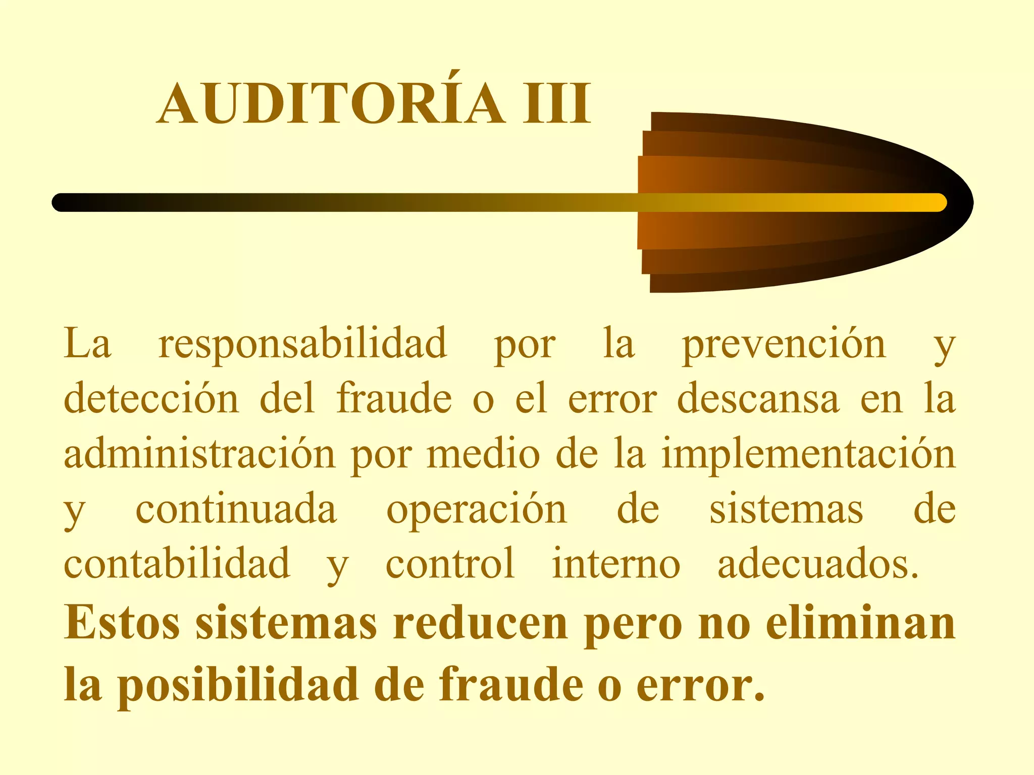 Fraude y error 3 | PPT