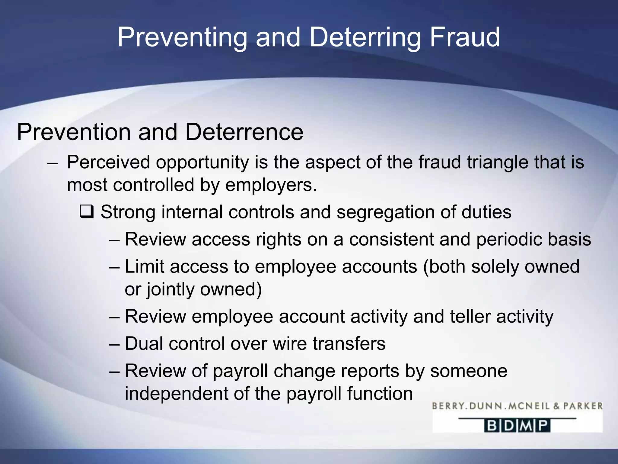 Fraud Triangle