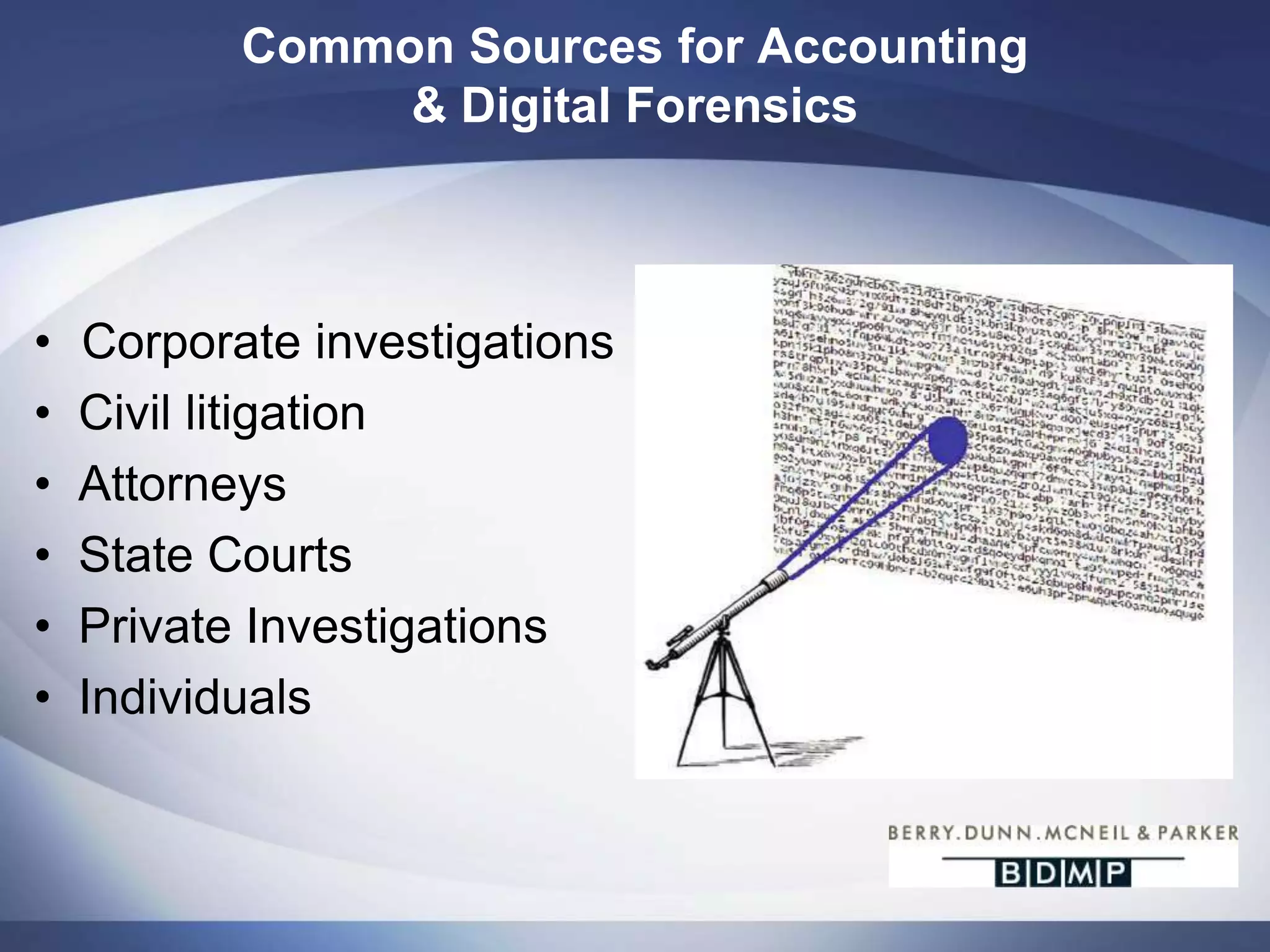 Identify significant risk areas (multiple locations, business segments, etc.)