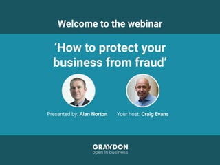 Be Careful Out There: Protect Your Business From Corporate Fraud