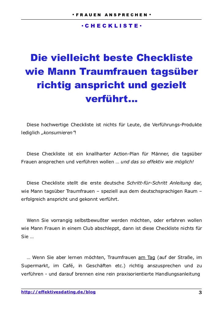 Flirtsprüche zum frauen ansprechen