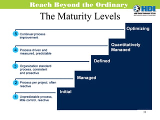The Maturity Levels 