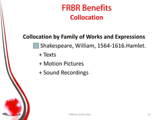 Functional Requirements For Bibliographic Records - FRBR | PDF