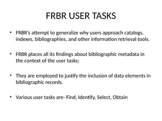 Metadata Bibliography Image Fundamental Relationship of Bibliography Resource | PPTX